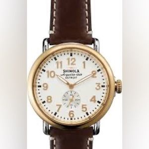 41 mm Runwell S/S Shinola Argonite-1069 Detroit Quartz Watch